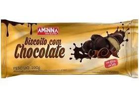 Biscoito Com Chocolate Sem Gluten Aminna 100 g