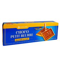 Biscoito Com Cobertura De Chocolate Amargo Choco Petit Beurr - Members Marks