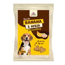 Biscoito Congelado Sabor Banana e Aveia 100gr