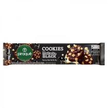 Biscoito Cookie Leite Maltado Black com Gotas de Chocolate Branco Piraquê 80g