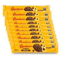 Biscoito Cookies Bauducco Chocolate e Gotas Kit 10 unid 100g