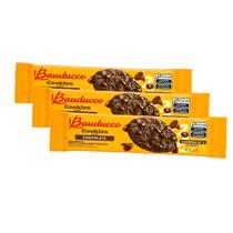 Biscoito Cookies De Chocolate Bauducco Kit 3