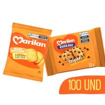 Biscoito Cookies e Mini Maizena Sache Marilan 10g - 100 unid
