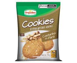 Biscoito Cookies Integrais Castanha do Pará e Aveia Orquídea 150g