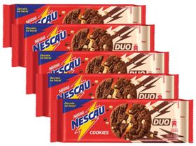 Biscoito Cookies Nescau Duo Gotas Chocolate 60g - 5 Unid
