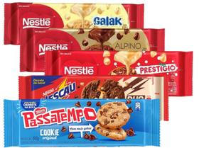Biscoito Cookies Nestlé Gotas Chocolate 60g - 5 Unid