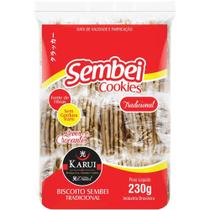 Biscoito Cookies Sembei Tradicional Karui 230g
