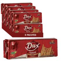 Biscoito Crackers Original DUX Salted 300g (8 Pacotes)