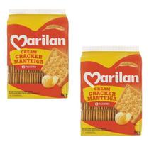 Biscoito Cream Cracker Amanteigado Crocante Marilan Kit 700g