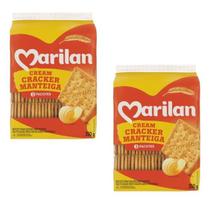 Biscoito Cream Cracker Amanteigado Crocante Marilan Kit 700g