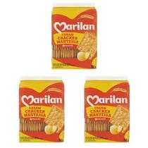 Biscoito Cream Cracker Sabor Manteiga Delicioso Kit 1050g