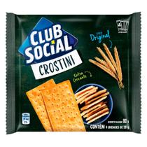 Biscoito Crostini Club Social 80g