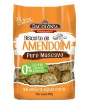 Biscoito de Amendoim 200g Crocante Vegano Sem Lactose e Sem Glúten - DaColônia
