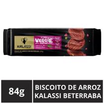 Biscoito De Arroz, Beterraba, Pacote 84G, Kalassi Veggie