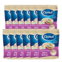 BISCOITO DE ARROZ CHIA e LINHAÇA CAMIL 12un 150g