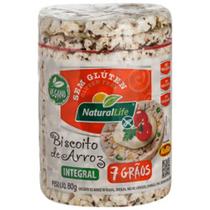 BISCOITO DE ARROZ GRANDE 7 GRAOS S/ GLUTEN KODILAR 12 x 80g BISCOITO DE ARROZ GRANDE 7 GRAOS S/ GLUTEN KODILAR 12 x 80g