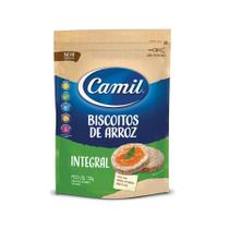 Biscoito De Arroz Integral Camil 150g Biscoito De Arroz Integral Camil 150g