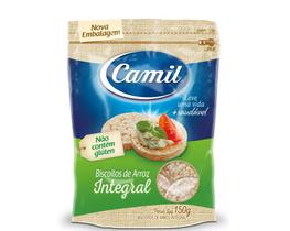 Biscoito de Arroz Integral Camil pacote 150g Biscoito de Arroz Integral Camil pacote 150g