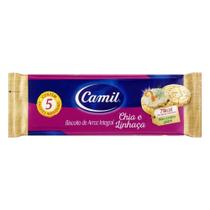 Biscoito de Arroz Integral Chia e Linhaça Camil 90g