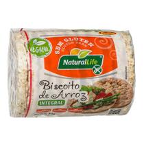 BISCOITO DE ARROZ INTEGRAL GRANDE SEM GLÚTEN VEGANO KODILAR 80g