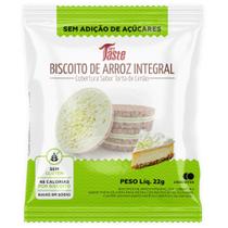 Biscoito De Arroz Integral Sabor Torta De Limão Mrs Taste