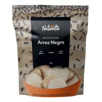 Biscoito De Arroz Negro Integral Sem Glúten Naturatta 90g Vitao
