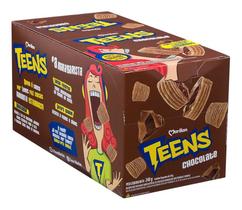 Biscoito De Chocolate Teens Marilan Pack Com 8 Unidades 30g