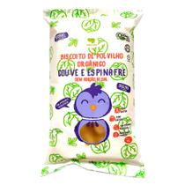 Biscoito de Polvilho Orgânico Couve e Espinafre Crilancha 40g Biscoito de Polvilho Orgânico Couve e Espinafre Crilancha 40g
