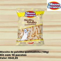 Biscoito de Polvilho Queimadinho (Massa Branca)