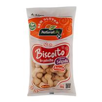 Biscoito de Polvilho Tradicional Vegano Natural Life 90g Biscoito de Polvilho Tradicional Vegano Natural Life 90g