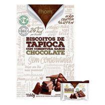 Biscoito de Tapioca com Chocolate Fhom 60g