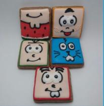 Biscoito Decorado de Mel