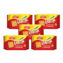 Biscoito Delicita Cristal - Kit 5 Pacotes- Vitarella Biscoito Delicita Cristal - Kit 5 Pacotes- Vitarella