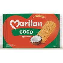 Biscoito Doce Marilan Sabor Coco Fresquinho e Saboroso 350g