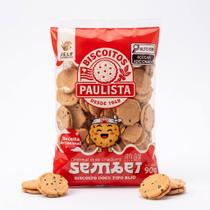 Biscoito Doce Tipo Biju Mini Sembei 90g Paulista Biscoito Doce Tipo Biju Mini Sembei 90g Paulista