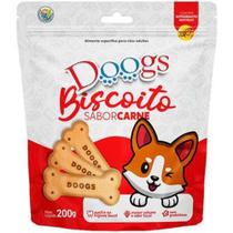 Biscoito Doogs para Cães Sabor Carne 200g