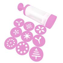 Biscoito Fácil Pink com 10 pçs Decor-útil Rizzo Confeitaria