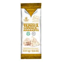 Biscoito fhom de tapioca c/ amaranto 10x3 g Sabor da terra