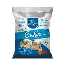 Biscoito Fit Com Whey Protein Sabor Cookies 45g - Wheyviv Fit