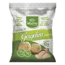 Biscoito Fit Gergelim com Whey Protein Wheyviv 45g