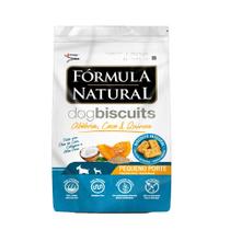 Biscoito Formula Natural Cães Adultos Raças Mini e Pequenas Abóbora 250g