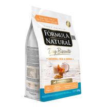 Biscoito Fórmula Natural Dog Biscuits para Cães Adultos de Pequeno Porte Sabor Abóbora, Coco e Quinoa 250g
