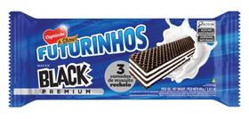 Biscoito Futurinho Wafer Sabor Black Premium 3 Camadas de Muito Recheio 80G Biscoito Futurinho Wafer Sabor Black Premium 3 Camadas de Muito Recheio 80G