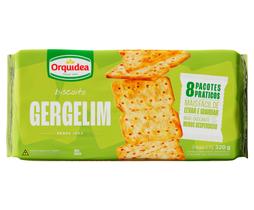 Biscoito Gergelim Orquídea 320g Biscoito Gergelim Orquídea 320g