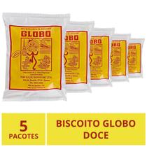 Biscoito Globo Rio de Janeiro, Doce, 5 Pacotes 30g