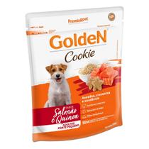 Biscoito Golden Cookie Cães Adultos Pequeno sabor Salmão e Quinoa 350 g Biscoito Golden Cookie Cães Adultos Pequeno sabor Salmão e Quinoa 350 g