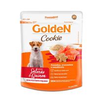 Biscoito Golden Cookie para Cães Adultos de Porte Pequeno Sabor Salmão e Quinoa 350 g - 1 Unidade