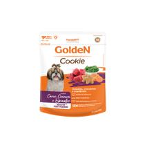 Biscoito Golden Cookie para Cães Adultos Porte Pequeno Sabor Carne Cenoura e Espinafre 350g Biscoito Golden Cookie para Cães Adultos Porte Pequeno Sabor Carne Cenoura e Espinafre 350g