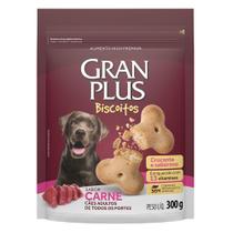 Biscoito Gran Plus Cães Adultos Carne 300g