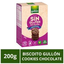 Biscoito Gullón Sem Glúten, Cookie Chocolate, 200g